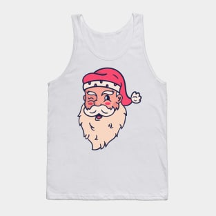 Drawing Santa Claus Tank Top